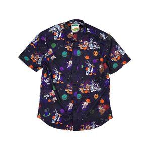 Exclusive RSVLTS X Space Jam All Over Print Button Down Shirt